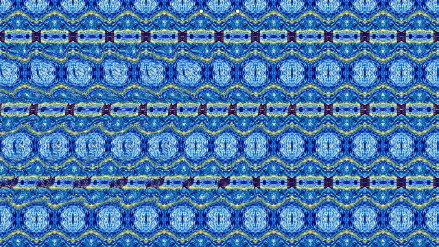 Stereogram: A Star in the Starry Night